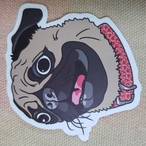 (C) Dog Sticker Doggie Dog Mom Puppy